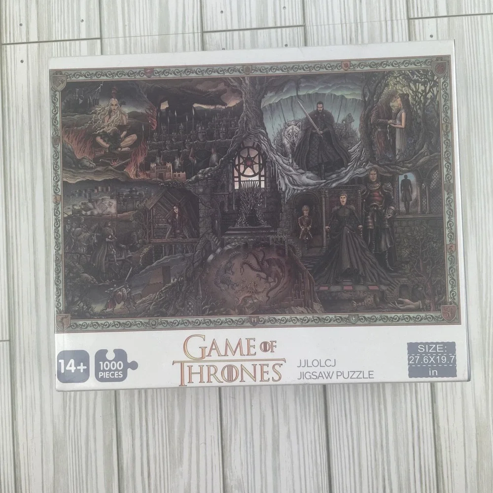 Game of Thrones: Fire and Ice - 1000 Piece‎ Jigsaw Puzzle Family Games